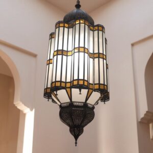 handcrafted-moroccan-frosted-glass-ceiling-lantern